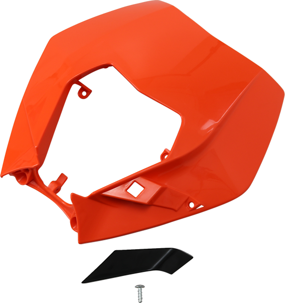 Ufo KT04090127 Replacement Plastic for OEM Headlight - Orange