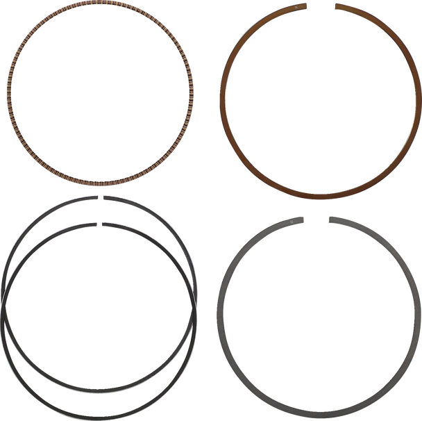 Wossner 750XAS-3 Piston Ring Set - 75.00 mm