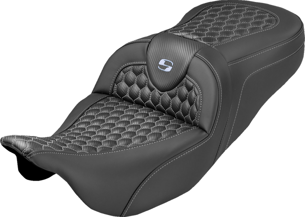 Saddlemen 808-07B-18905 Roadsofa Seat - w/o Backrest - FLH/FLT 08-25