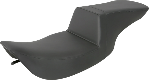 Saddlemen 897-06-194 Tour Step-Up Seat - Smooth - Black - FL 97-07