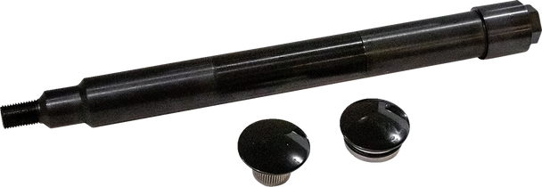 Klock Werks Kws-01-0611 Axle Kit - Flush Mount - Front - Black W/Black End Caps