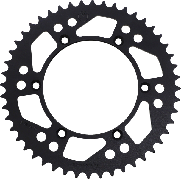 Moose Offroad 1211-1488 Rear Sprocket - Aluminum - 48 Tooth - Black - for Yamaha