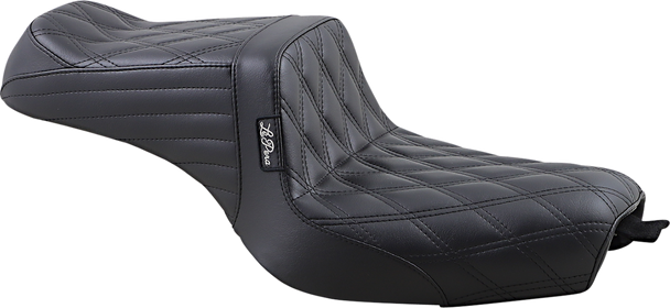 LE PERA LK-586DD Tailwhip Seat - Double Diamond - Black - XL '10-'22