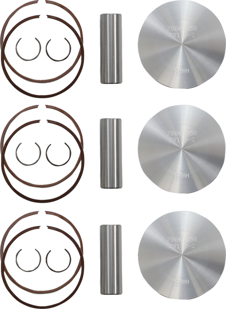 Wossner K7006D050-3 Piston Kit - 66.87 mm - for Arctic Cat