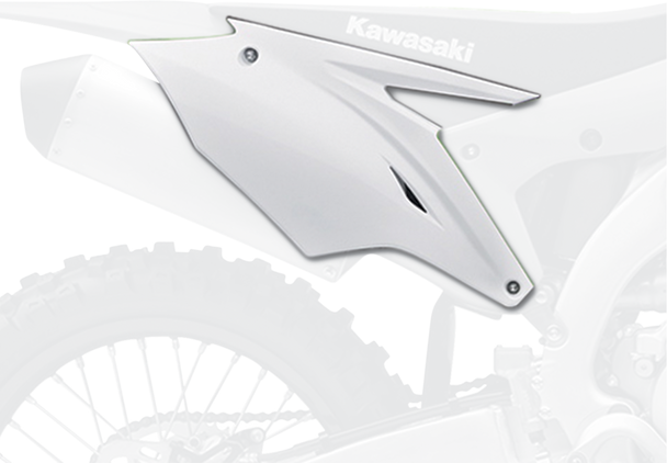 Polisport 8608200002 Side Panels - OEM White - Kxf 250/450