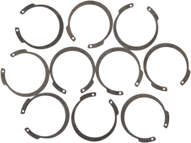 Eastern Motorcycle Parts A-10991 Retaining Rings - 10 Pack - 06-24 Big Twin