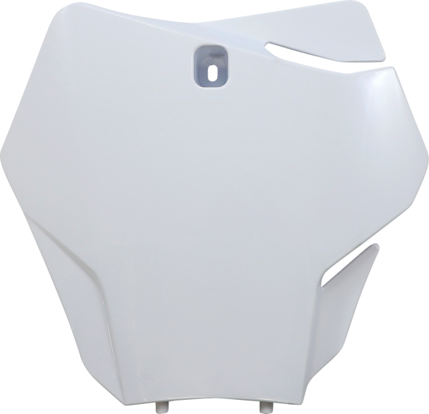 Ufo GG07130-041 Front Number Plate - White