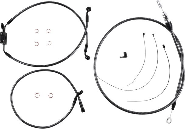 Magnum Shielding 7871128 Karbonfibr Designer Handlebar Installation Kit