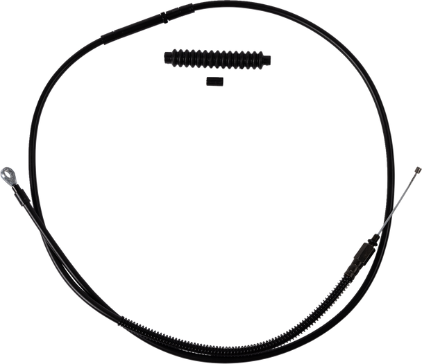 Barnett 13130100628 High-Efficiency Stealth Clutch Cable - +8" - 18-23 Softail