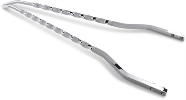 CYCLE VISIONS CV8042 SISSY BAR TWIST 30" CHR