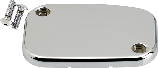 Joker Machine 08-014C Hydraulic Clutch Master Cylinder Cover - Smooth - Chrome