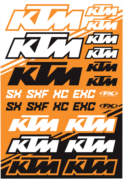 Factory Effex 22-68530 Decal Kit - for Ktm Sx