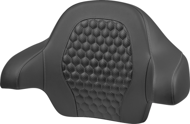Saddlemen 814-07-19002 Tour Pack Backrest Pad - Honeycomb - FLH/FLT 14-24