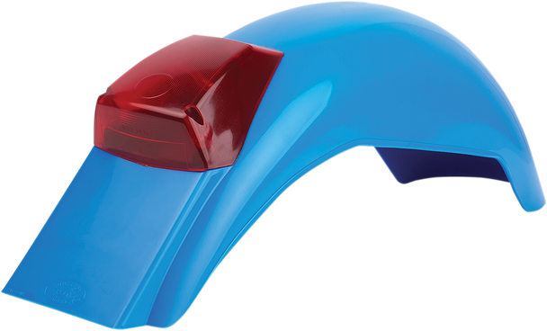 Polisport 8555700003 Rear Fender - Enduro - Bultaco Blue