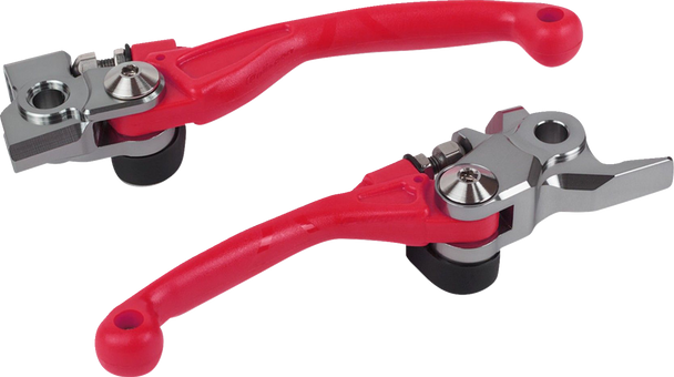Polisport 8487200003 Pivot Unbreakable Lever Set - 04 Cr Red