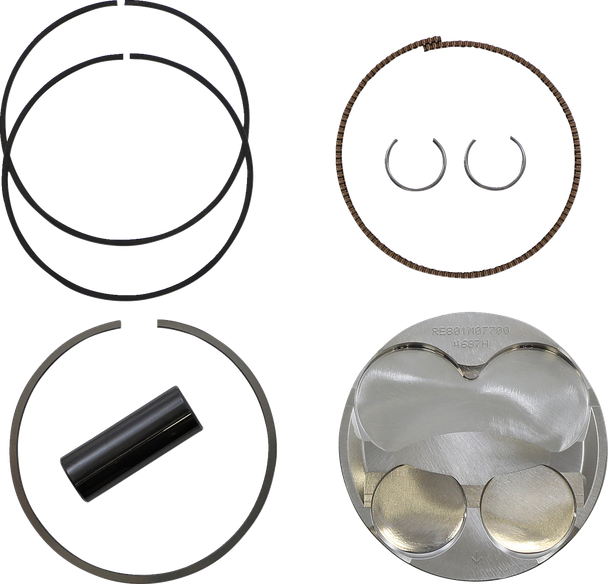Wiseco RE801M07700 Piston Kit - 77.00 mm - for Kawasaki KX250F