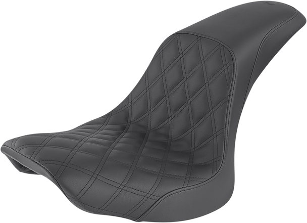 Saddlemen 806-23-149 Profiler Seat - Front Lattice/Rear Smooth - FLSTC 06-17