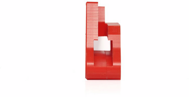 AXP Racing AX1615 Chain Guide - Red - Gas Gas/Rieju