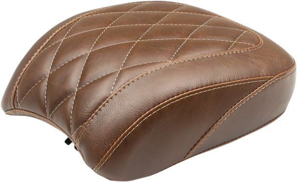 Mustang 83042 Passenger Seat - Diamond - Brown - FLSB