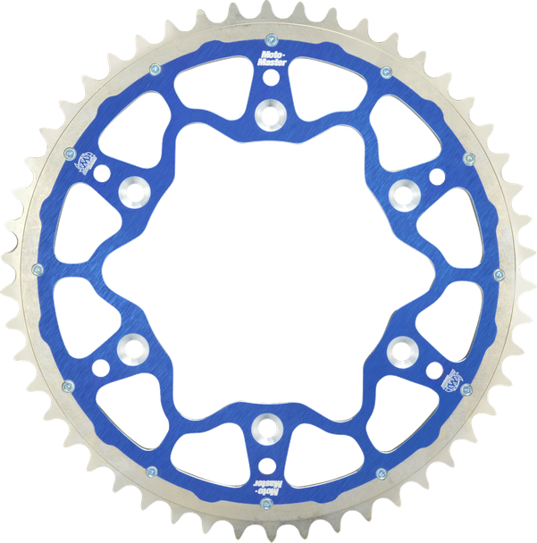 MOTO-MASTER 620093451 Fusion Series Dual Ring Rear Sprocket - Blue - for Yamaha