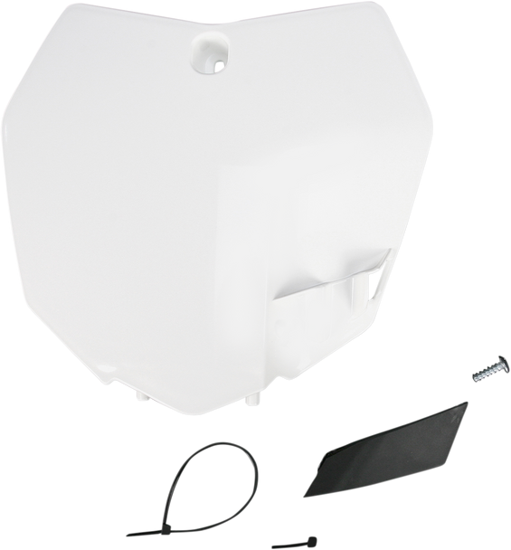 UFO KT04051-041 PLATE # FOR KTM SX 13 WHT