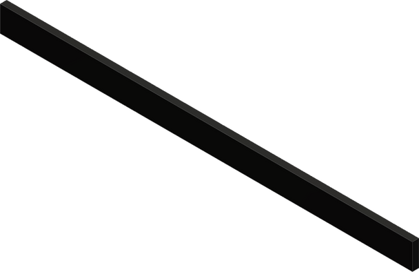 KFI Products 106672 Uhmw Poly Wear Bar - 72"