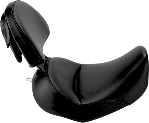 Saddlemen 06-17 Harley FLSTC Renegade Heels Down Solo Seat with Backrest (Plain)