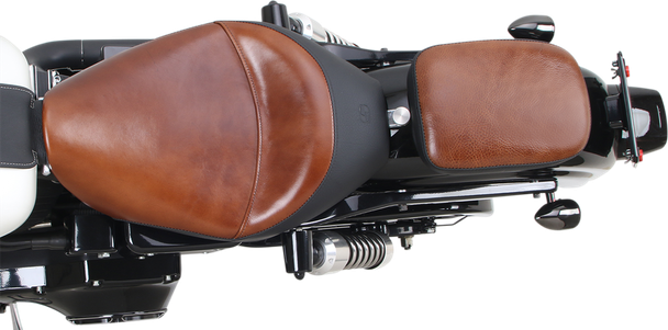Saddlemen Detachable Pillion Pad (Lariat / 7" Wide) (Brown)