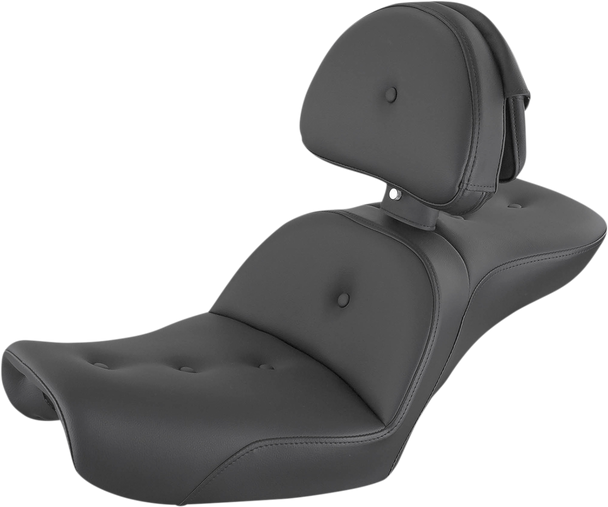 Saddlemen 896-04-030RS Explorer RoadSofa Seat - with Backrest - FXD 96-03