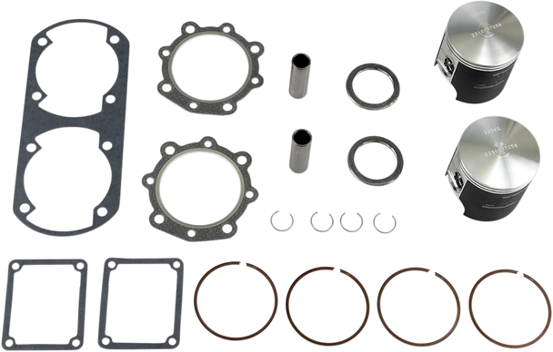 Wiseco SK1036 Piston Kit with Gaskets - 72.50 mm - for Yamaha