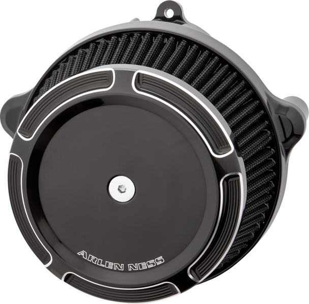 Arlen Ness 600-305 Big Sucker Stage 1 Air Cleaner Kit with Cover - Black