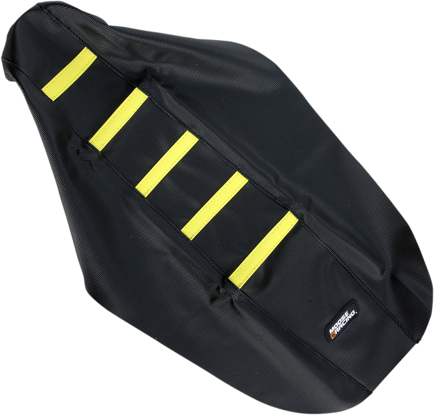 MOOSE RACING HARD-PARTS 0821-1807 SEAT COVER RIBBED SUZ YEL