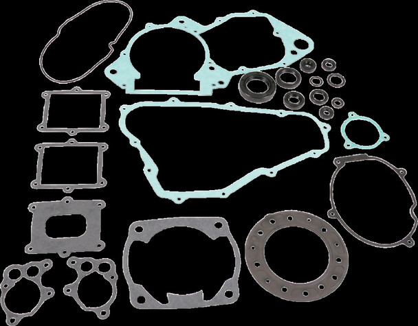 Moose Racing Complete Gasket Kit Set With Oil Seals FOR HONDA CR500R 1989-2001