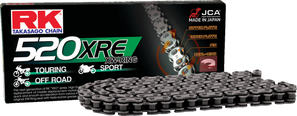 RK 520XRE-108 520 Xre - Drive Chain - 108 Links