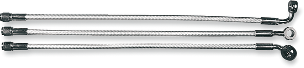 Magnum Shielding 37125 Brake Line - 10mm-35° - 25" - Sterling Chromite II