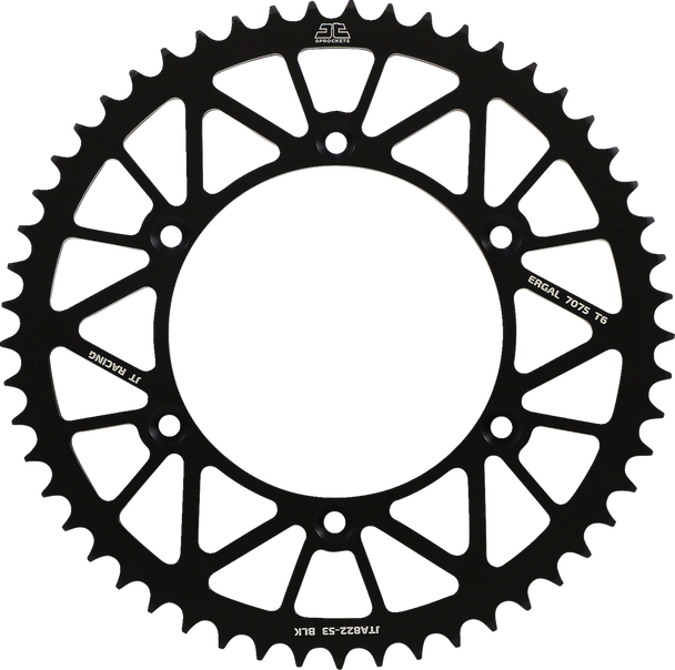JT Sprockets JTA822.53BLK Rear Sprocket - 520 - Black - 53 Tooth