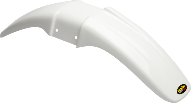 Maier 183001 Replacement Front Fender - White - for Yamaha - Tw 87-22