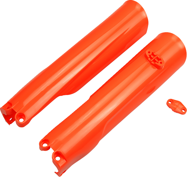 Ufo KT05014#FFLU Fork Tube Protectors - Neon Orange