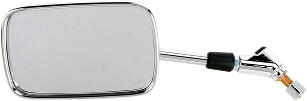 Emgo 20-55212 Mirror - Side View - Rectangle - Chrome - Left