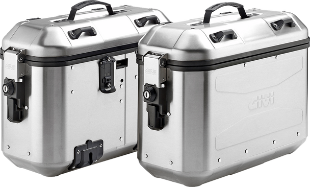 Givi DLMK36APACK2 Dolomiti Monokey Side Cases - 36L - Silver