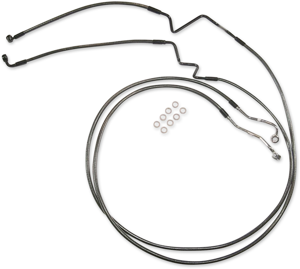 Magnum Shielding AS47037 Lower Brake Line - Black Pearl