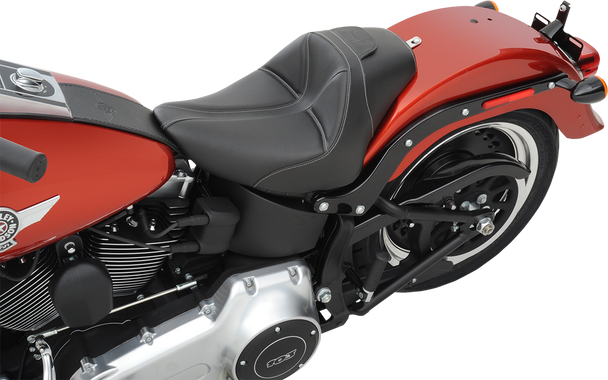 Saddlemen 07-17 Harley FLSTF Dominator Solo Seat (Standard)