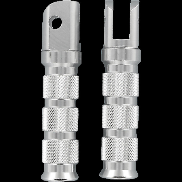 EMGO 50-11241 FOOTPEGS SILVER YAM-FRONT