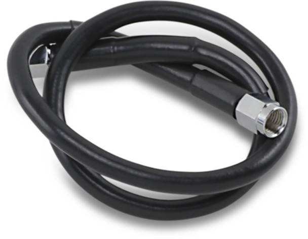 DRAG SPECIALTIES 1741-2712 UNIVERSAL BLACK BRAKE LINE 23"