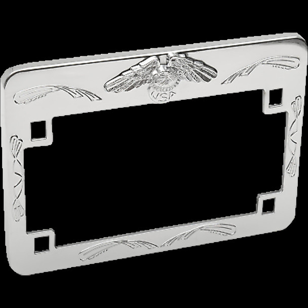 EMGO 86-42630 EAGLE LIC FRAME CHROME