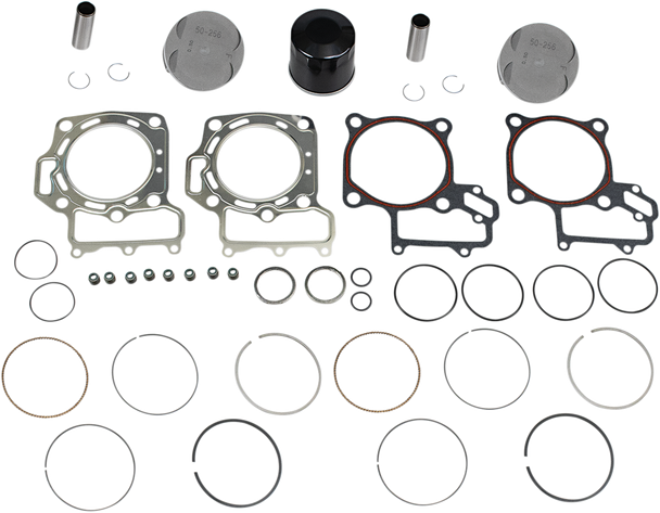 WSM 54-256-11 Top End Rebuild Kit fits Kawasaki 650 (+0.25mm)