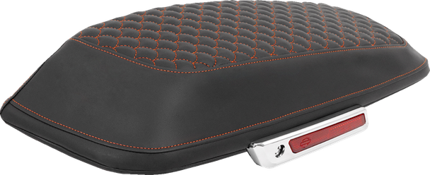 Saddlemen L870-14-20903 Saddlebag Lid Covers - Dragon Scale - FLH/FLT 14-25