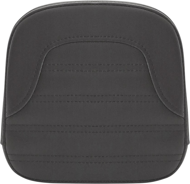Saddlemen 040761 Sissy Bar Pad - Roll & Pleat - Black - FL 99-23