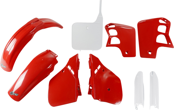 UFO HOKIT091F@999 Body Kit - 89 Oem Red/White - for Honda - Cr 89-90