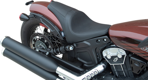 Drag Specialties Seats 0810-2254 3/4 Solo Seat - Smooth - Scout Bobber 18-22